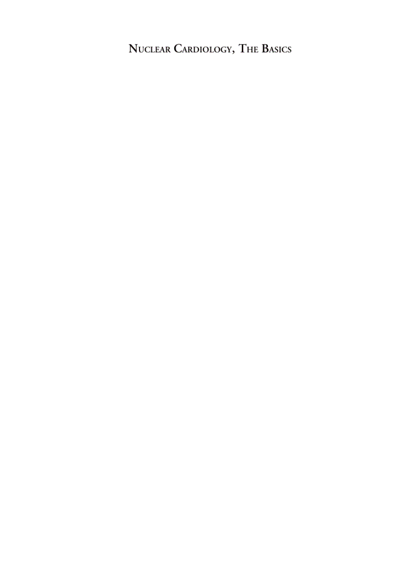 image for page Nuclear Cardiology