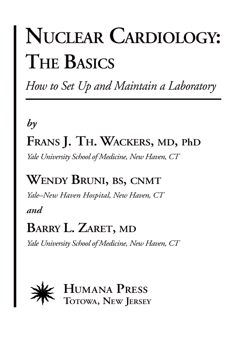 image for page Nuclear Cardiology