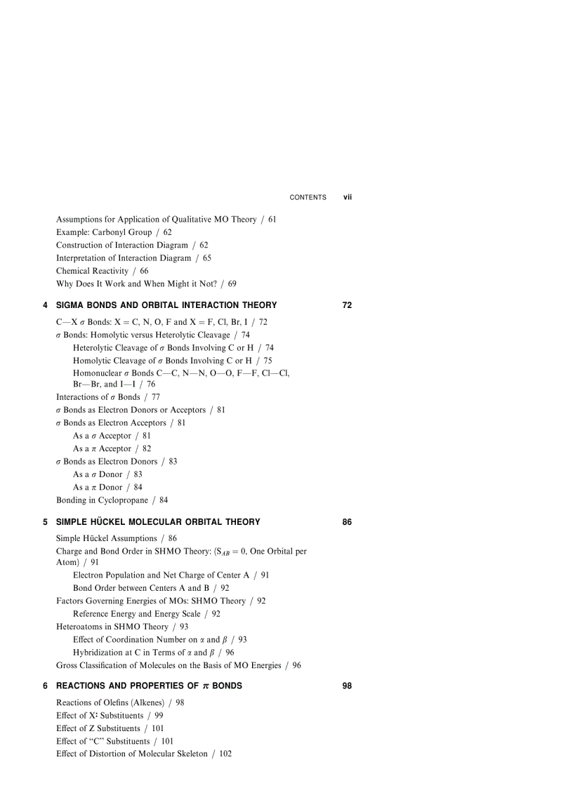 image for page Orbital Interaction Theory of Organic Chemistry 2nd Edition