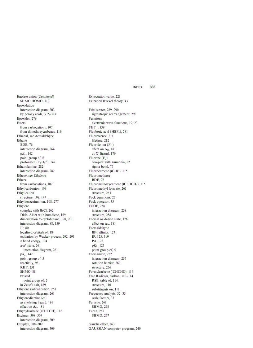 image for page Orbital Interaction Theory of Organic Chemistry 2nd Edition