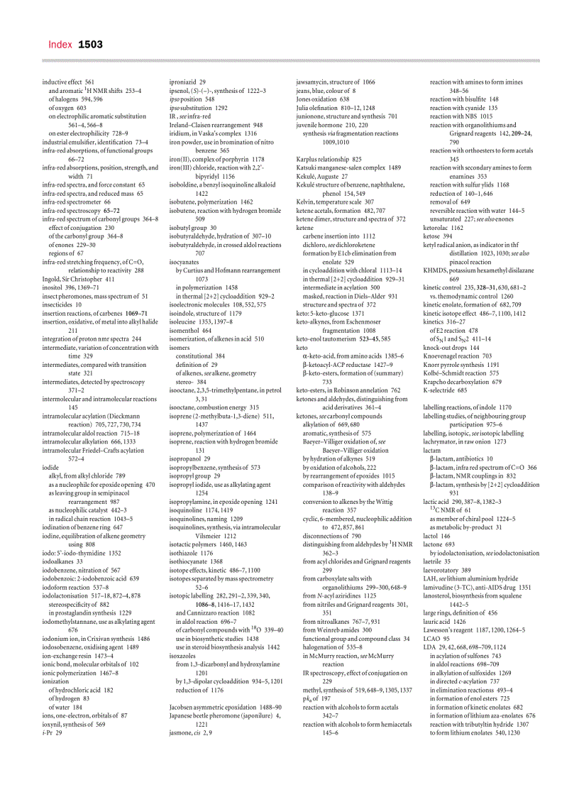 image for page Organic Chemistry 1st Edition