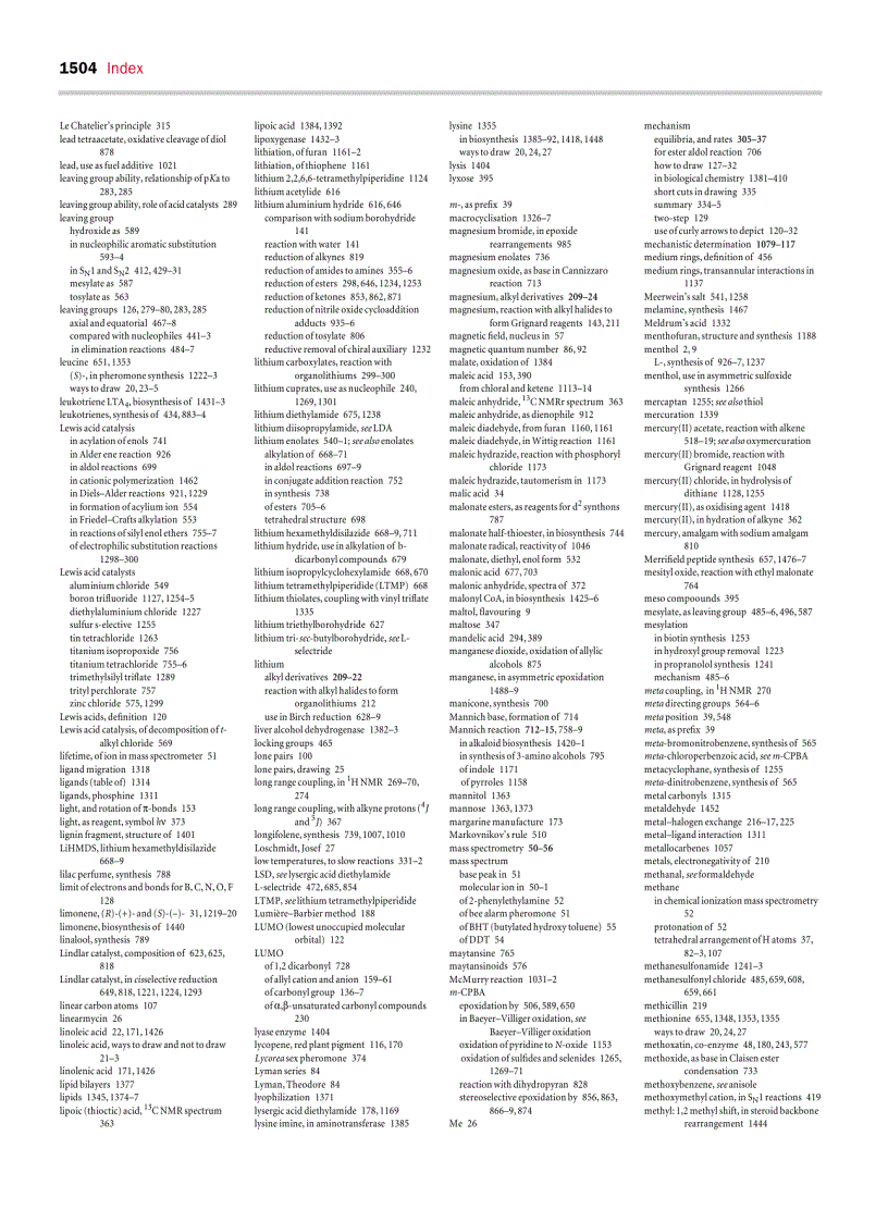 image for page Organic Chemistry 1st Edition