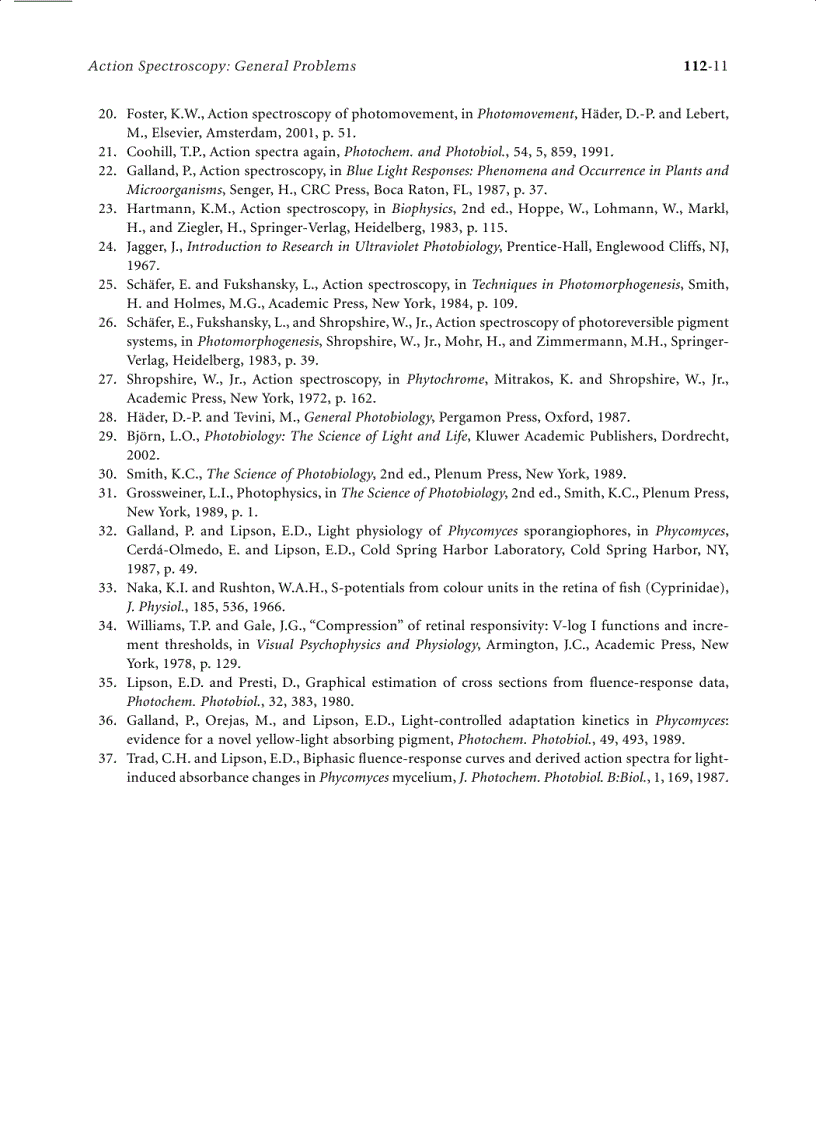 image for page Organic Photochemistry and Photobiology 2nd Edition