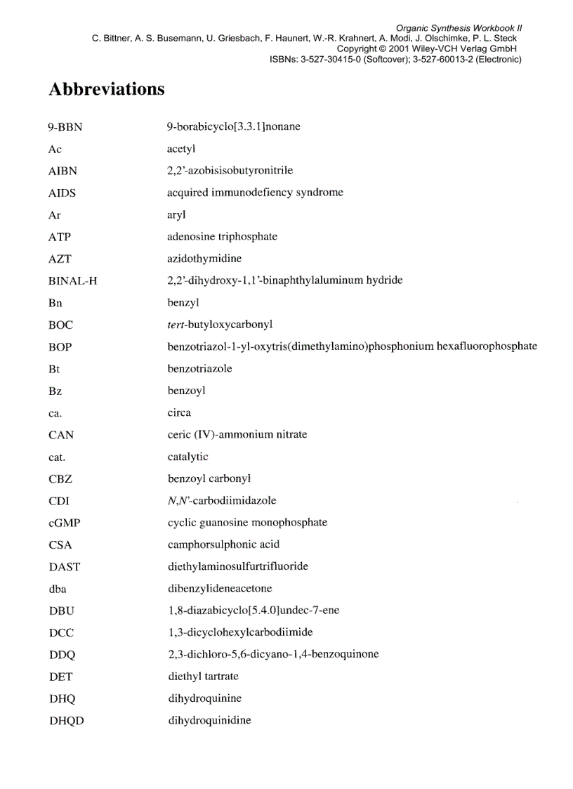 image for page Organic Synthesis Workbook II