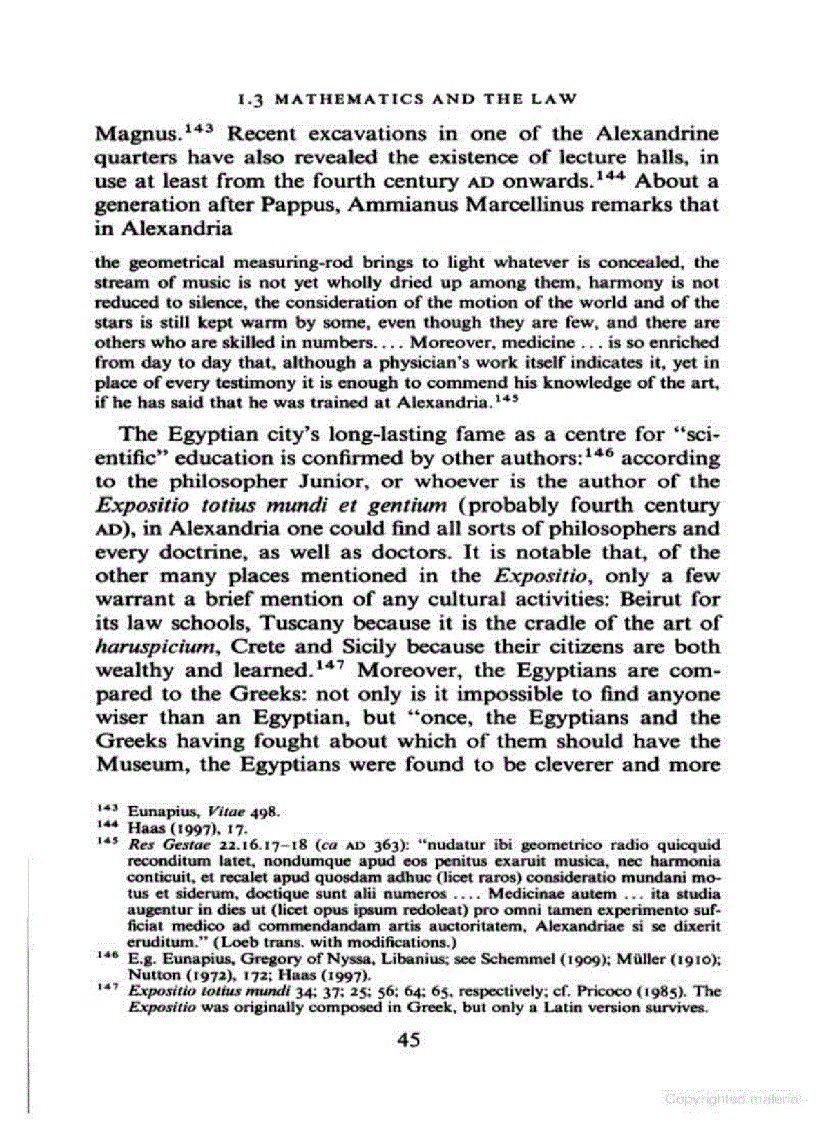image for page Pappus of Alexandria and The Mathematics of Late Antiquity
