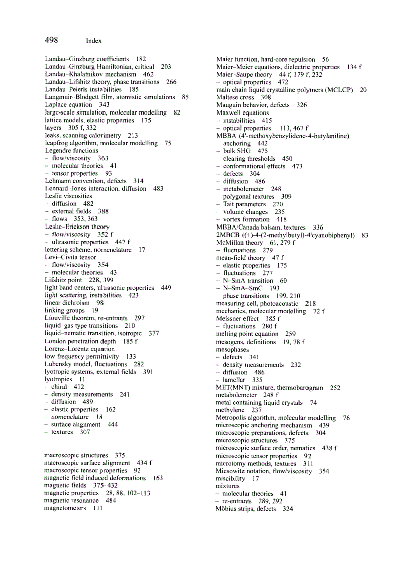 image for page Physical Properties of Liquid Crystals