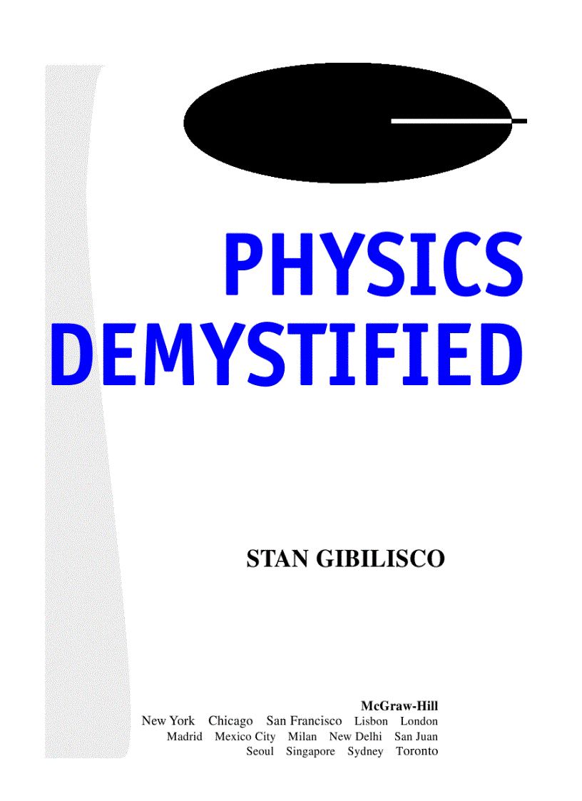 image for page Physics Demystified A Self Teaching Guide
