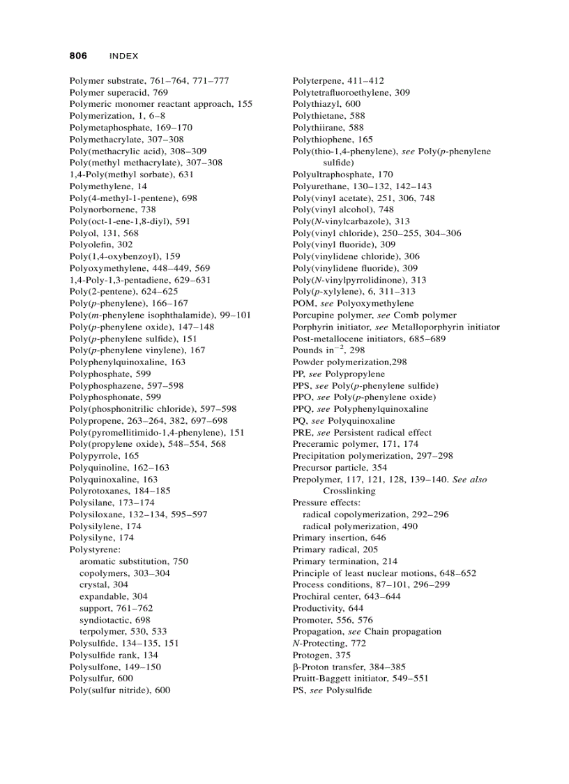 image for page Principles of Polymerization 4th Edition