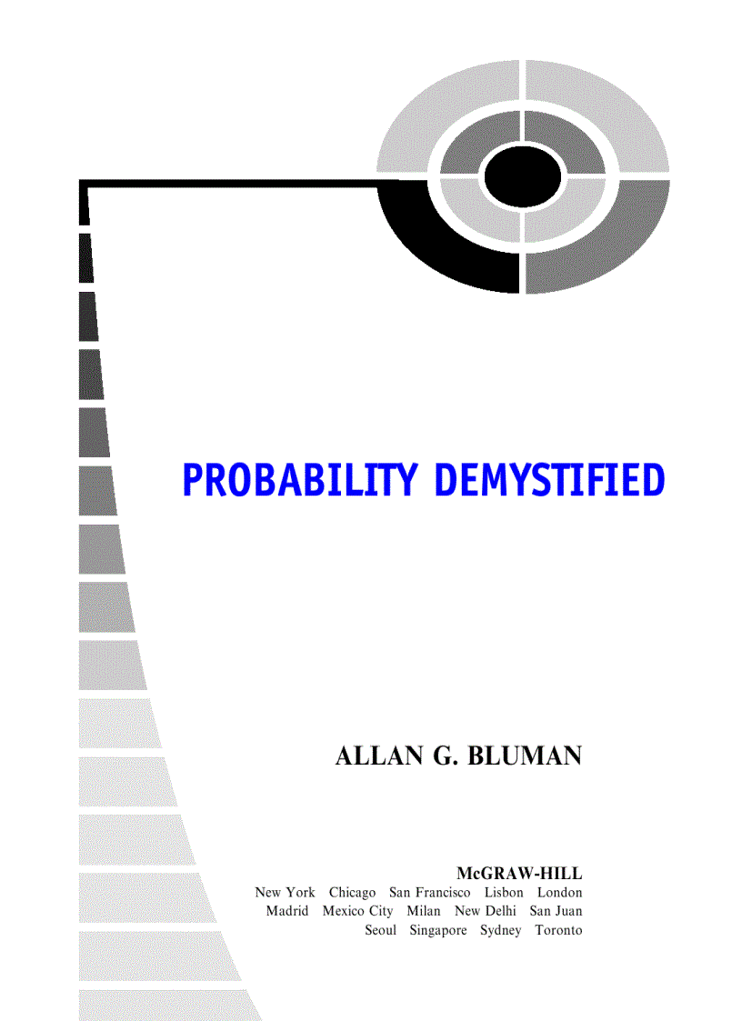 image for page Probability Demystified A Self Teaching Guide
