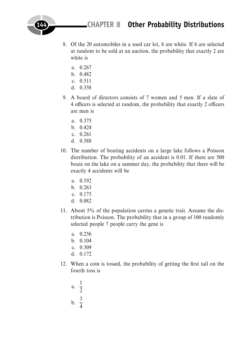 image for page Probability Demystified A Self Teaching Guide
