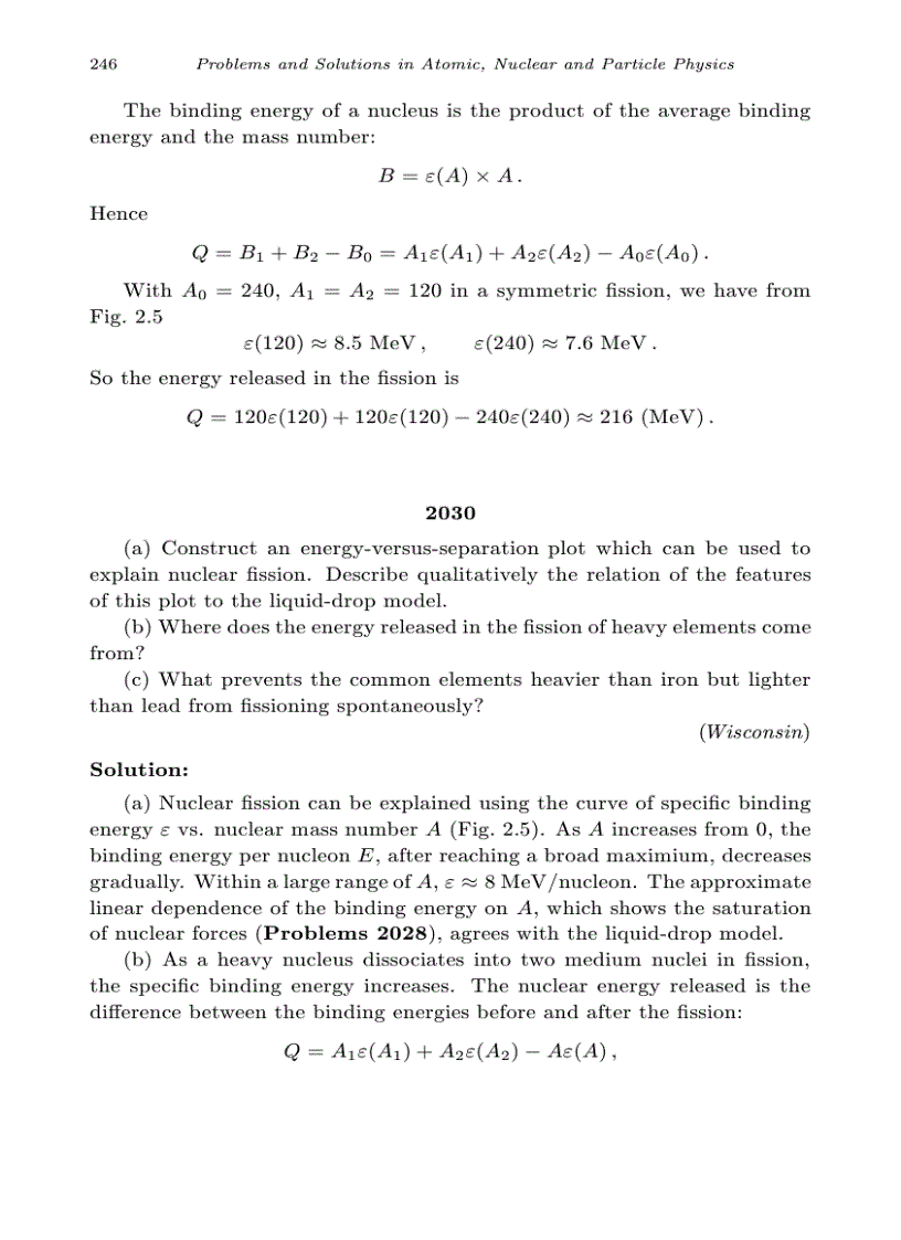image for page Problems and Solutions on Atomic Nuclear and Particle Physics