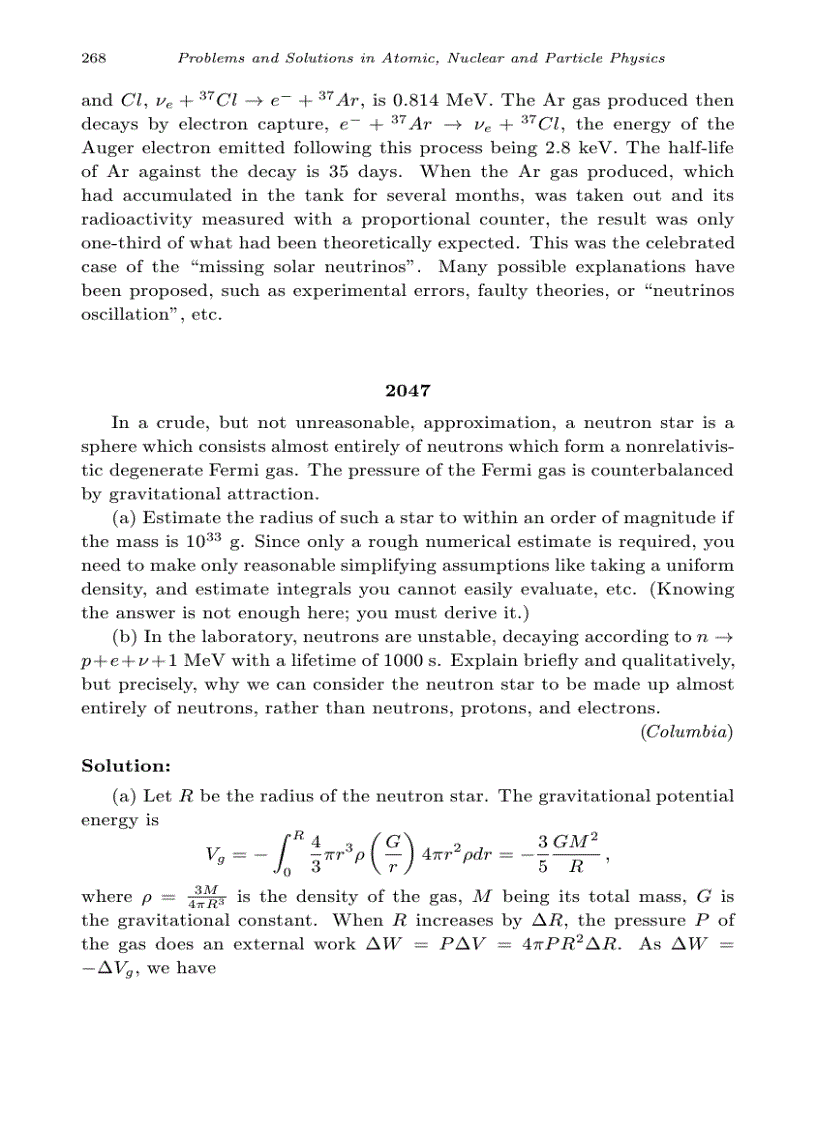 image for page Problems and Solutions on Atomic Nuclear and Particle Physics