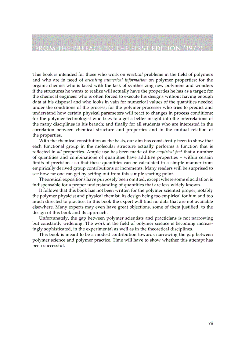 image for page Properties of Polymers