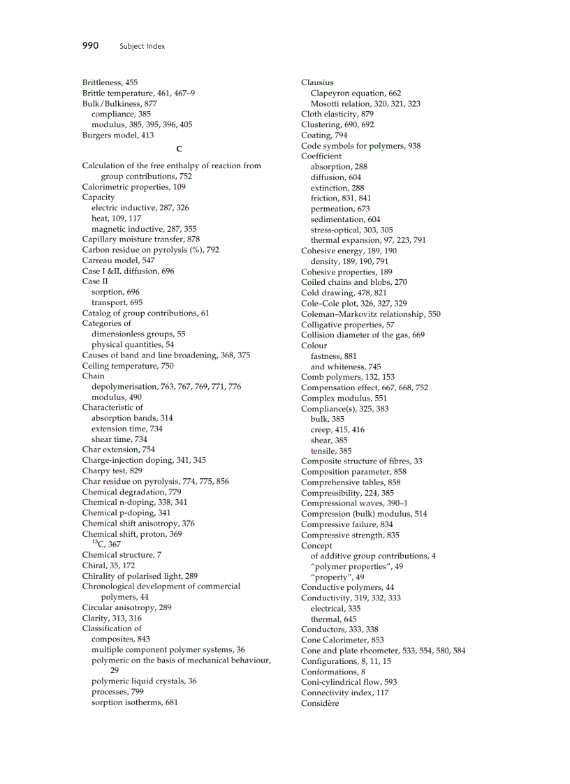image for page Properties of Polymers