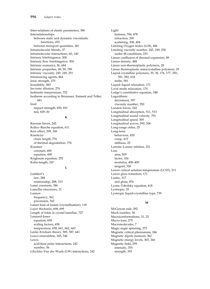 image for page Properties of Polymers