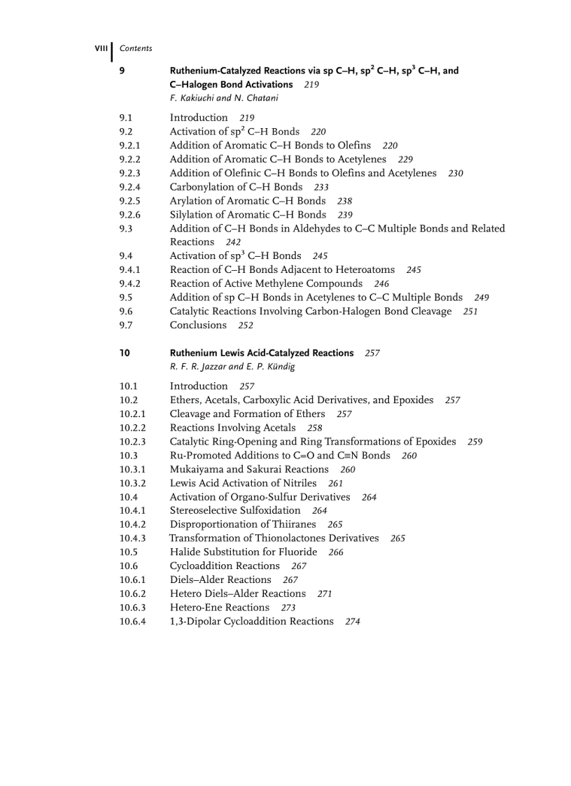 image for page Ruthenium in Organic Synthesis