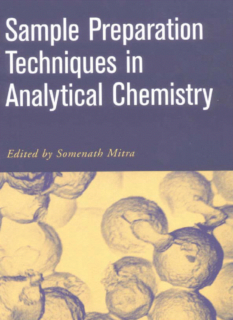 image for page Sample Preparation Techniques in Analytical Chemistry