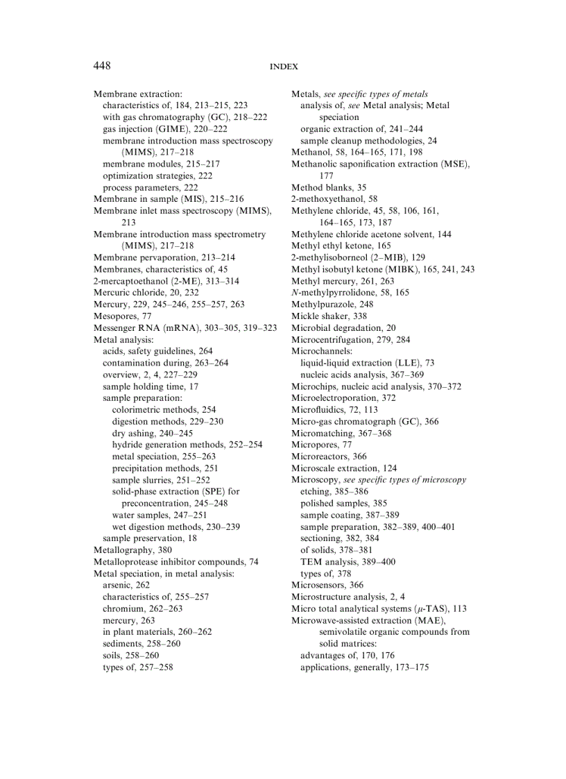 image for page Sample Preparation Techniques in Analytical Chemistry