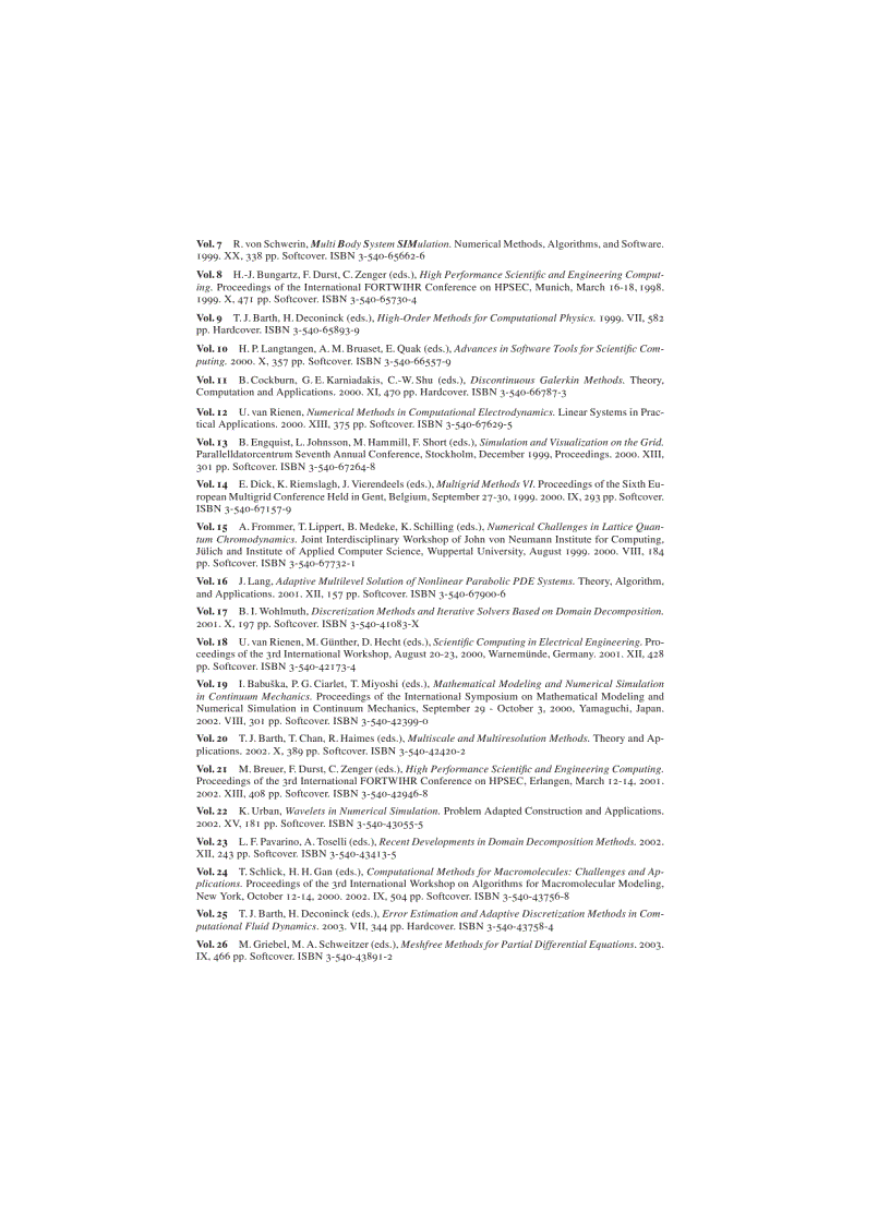 image for page Scientific Computing with MATLAB and Octave 2nd Edition