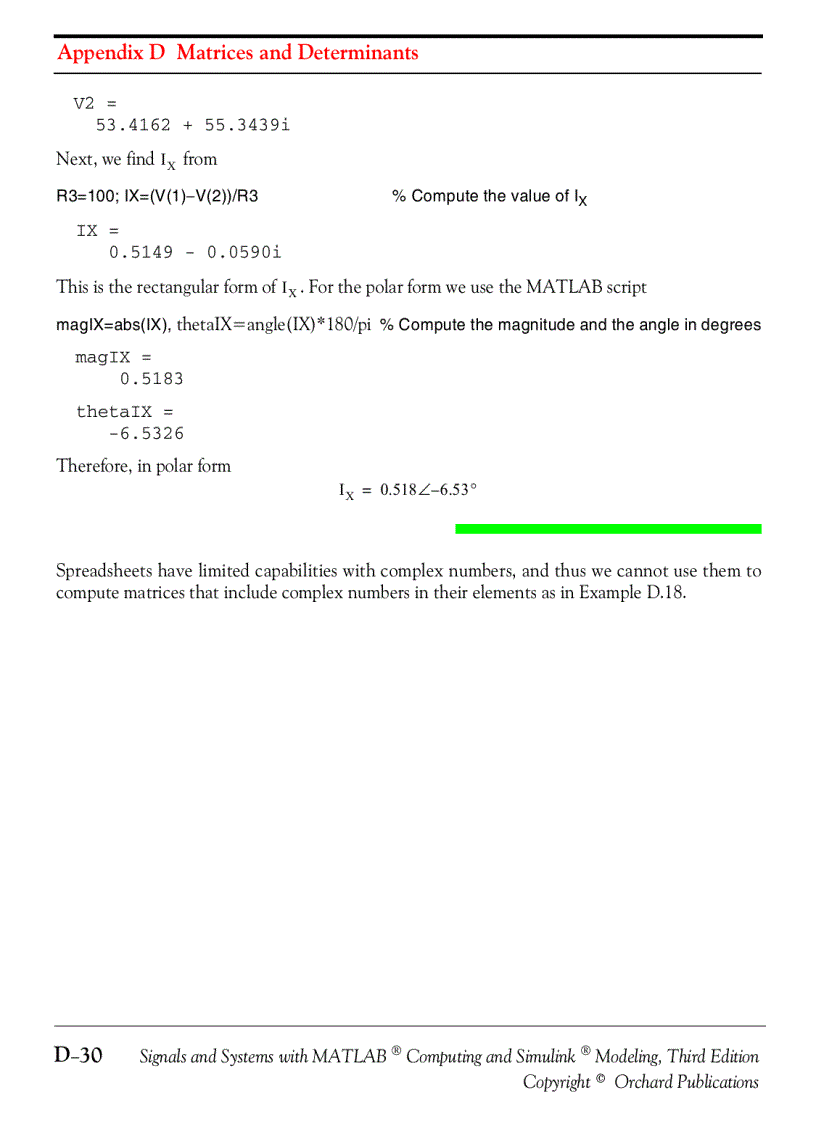 image for page Signals and Systems with MATLAB Computing and Simulink Modeling 3rd Ed