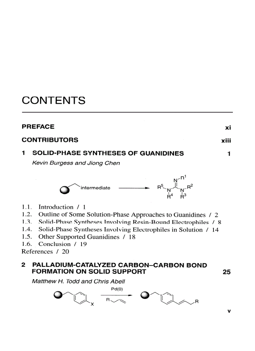 image for page Solid Phase Organic Synthesis 1st Edition