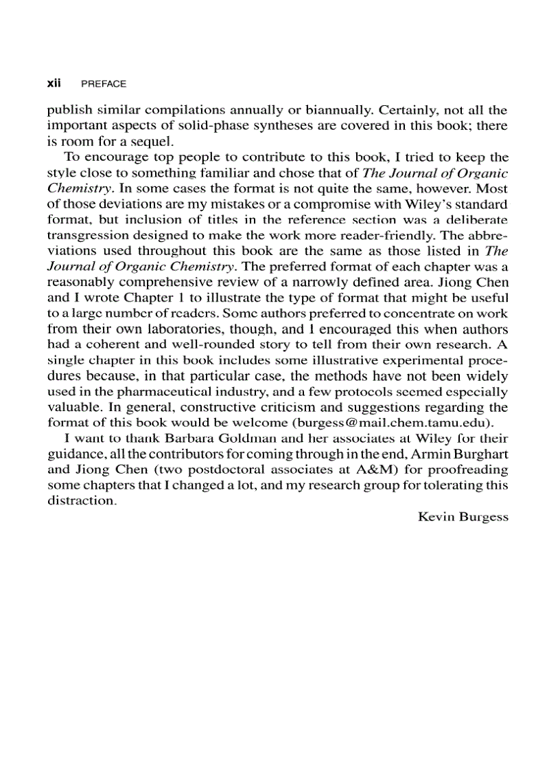 image for page Solid Phase Organic Synthesis 1st Edition