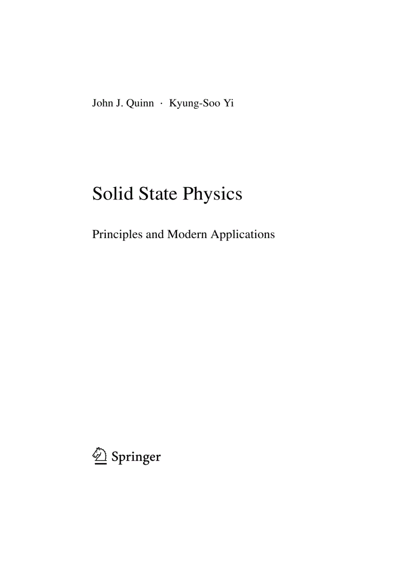 image for page Solid State Physics Principles and Modern Applications
