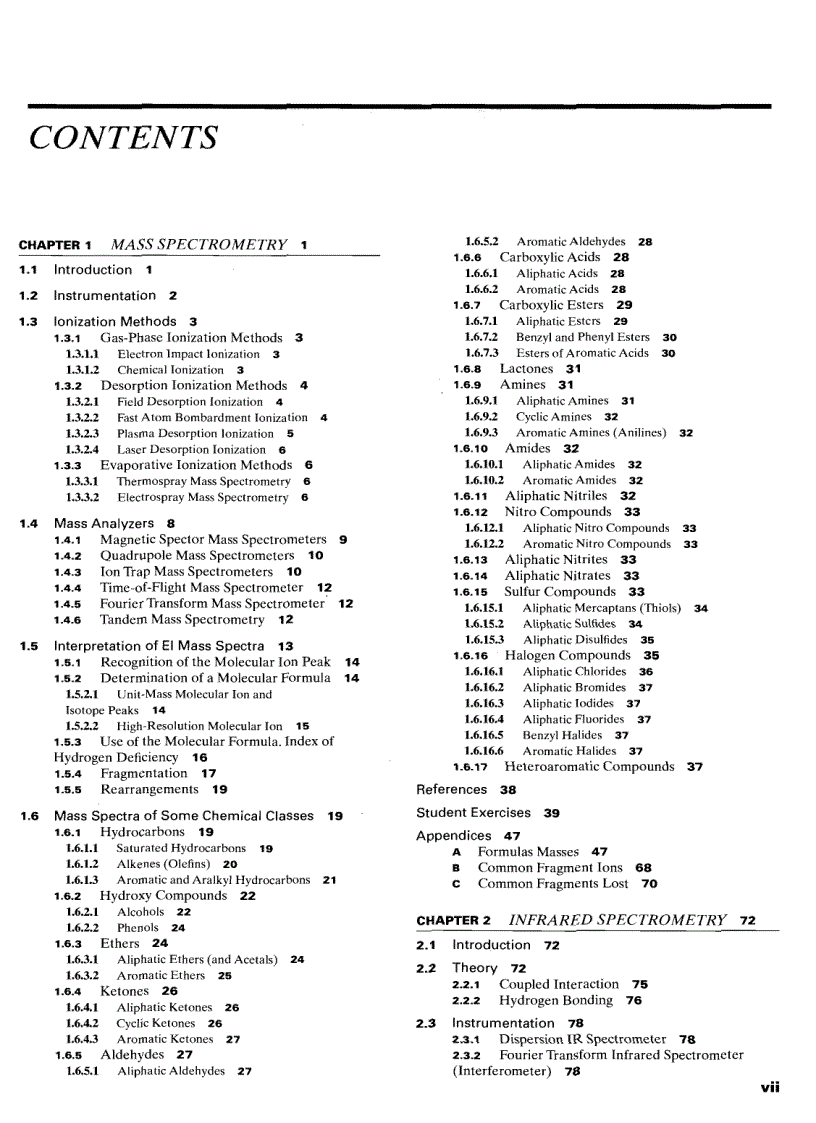 image for page Spectrometric Identification of Organic Compounds 7th Edition