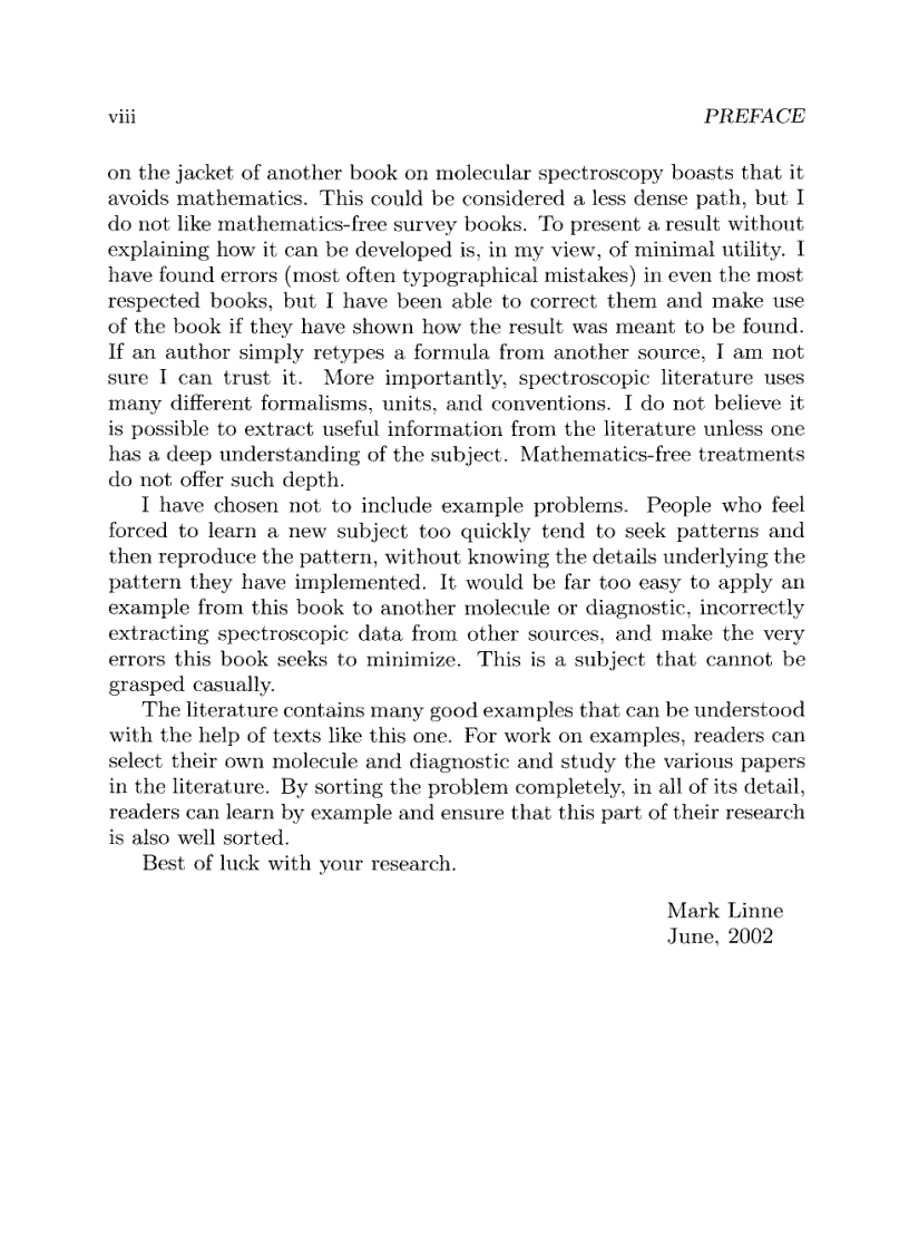 image for page Spectroscopic Measurement An Introduction to the Fundamentals