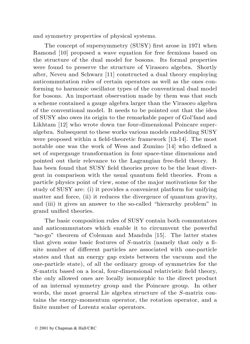 image for page Supersymmetry In Quantum and Classical Mechanics