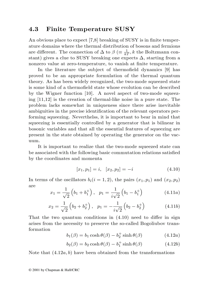image for page Supersymmetry In Quantum and Classical Mechanics