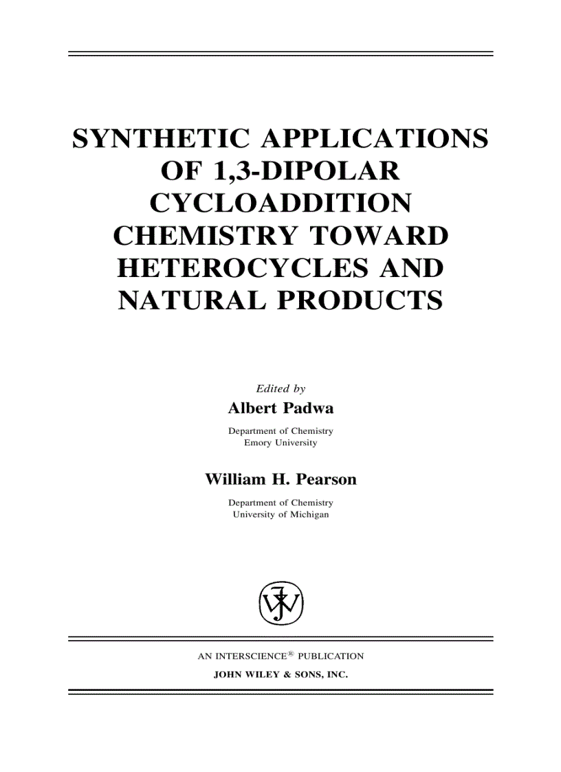image for page Synthetic Applications of 1