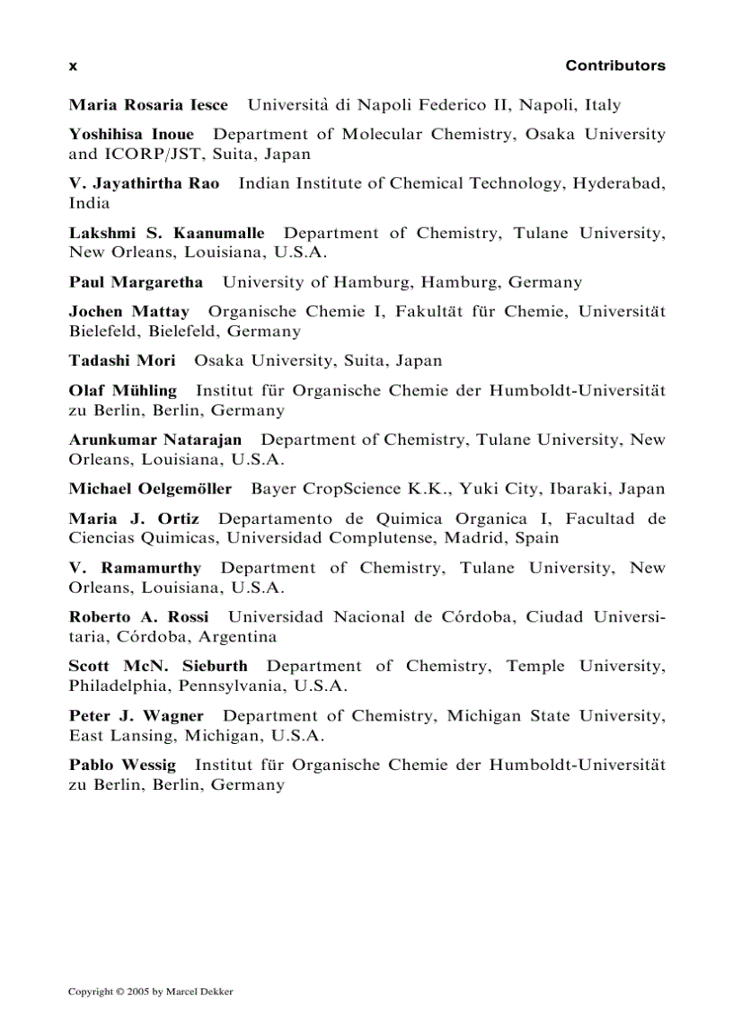 image for page Synthetic Organic Photochemistry