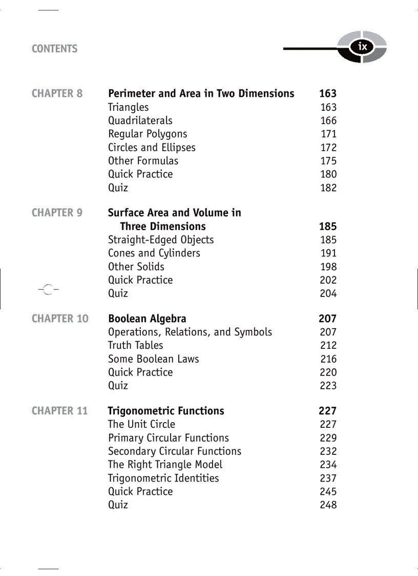 image for page Technical Math Demystified A Self Teaching Guide