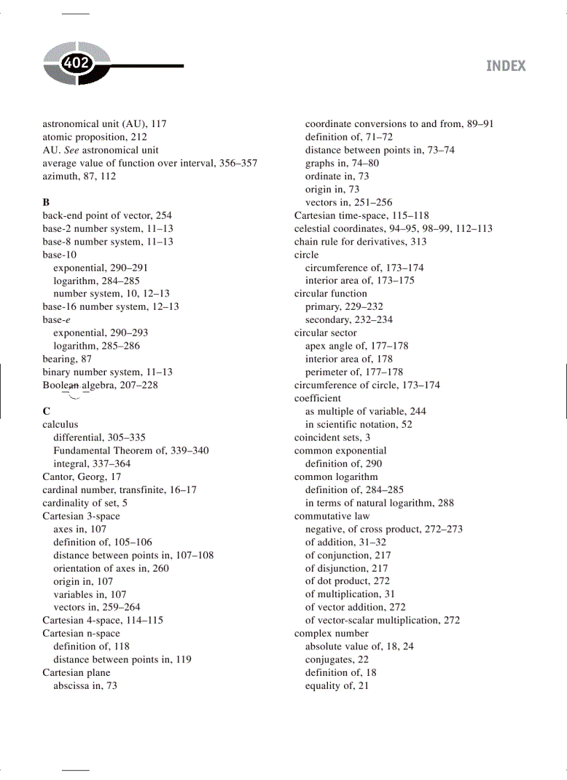 image for page Technical Math Demystified A Self Teaching Guide