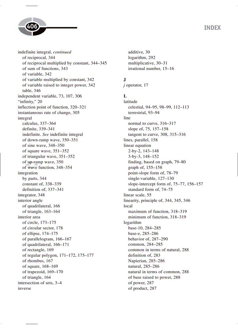 image for page Technical Math Demystified A Self Teaching Guide