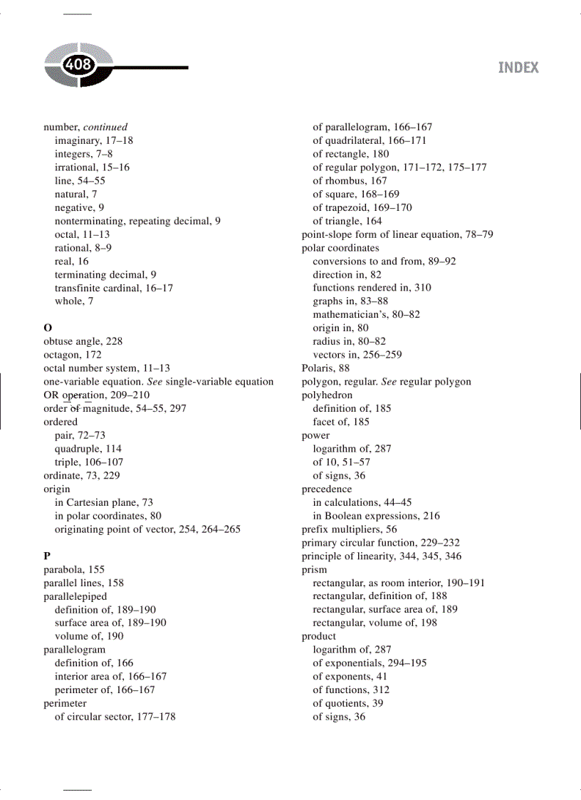 image for page Technical Math Demystified A Self Teaching Guide