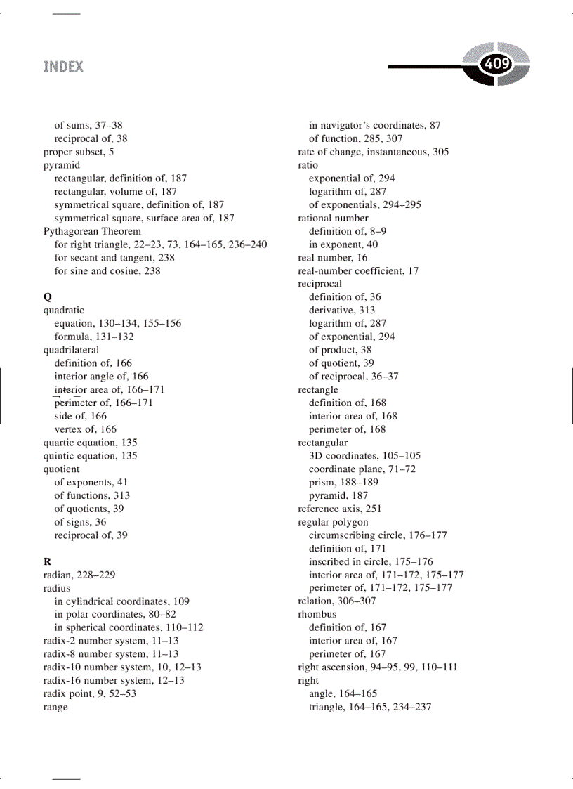 image for page Technical Math Demystified A Self Teaching Guide