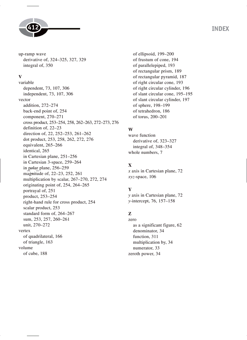 image for page Technical Math Demystified A Self Teaching Guide