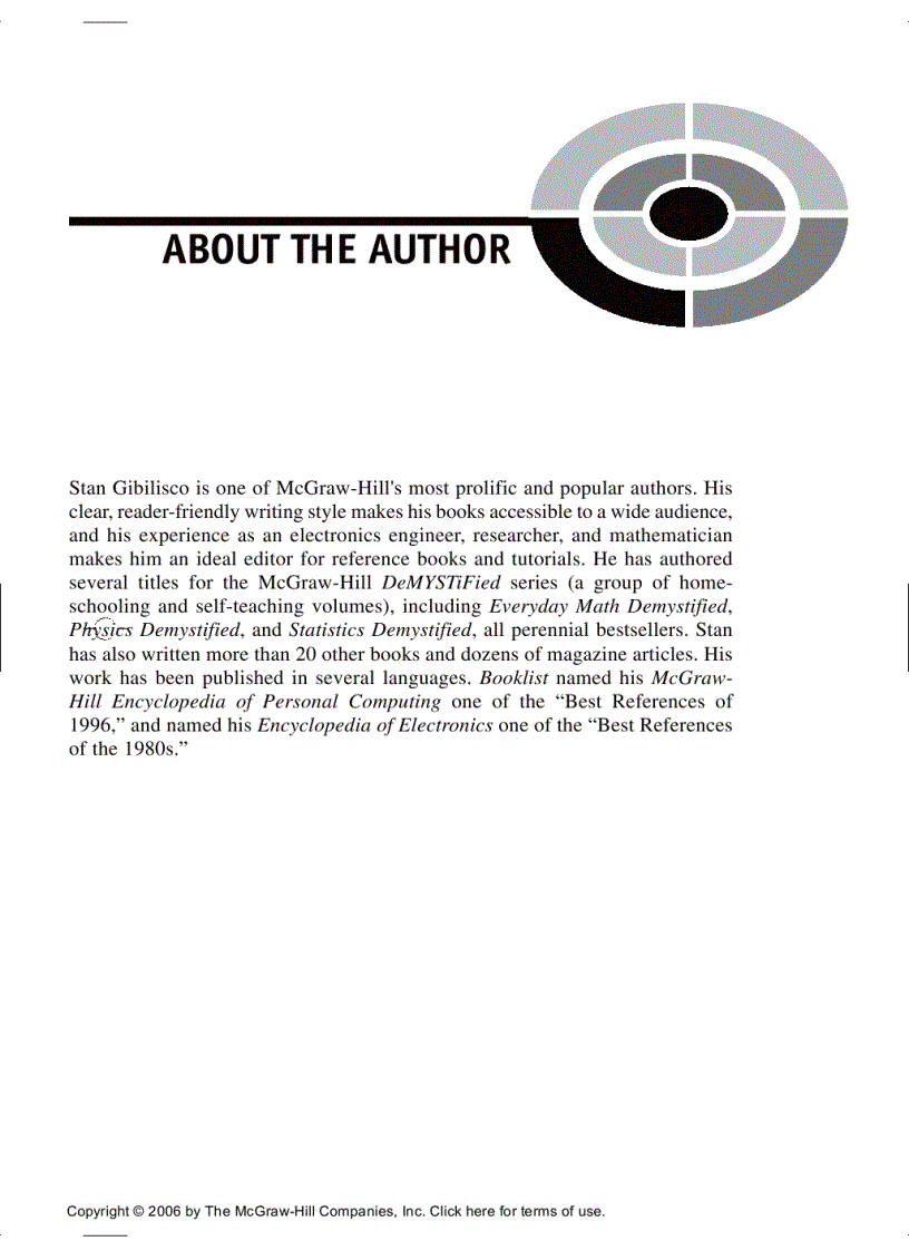 image for page Technical Math Demystified A Self Teaching Guide