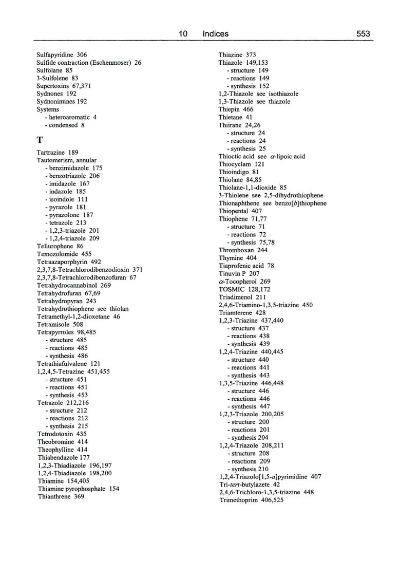 image for page The Chemistry of Heterocycles 2nd Edition