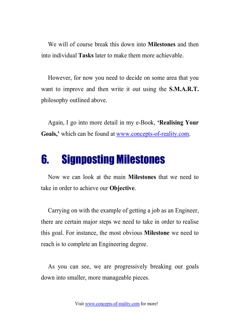 image for page 10 Easy Steps to Turning Dreams into Reality
