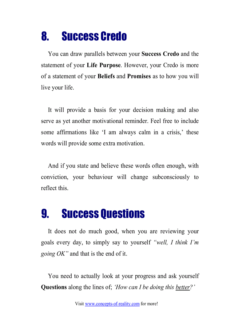 image for page 10 Easy Steps to Turning Dreams into Reality