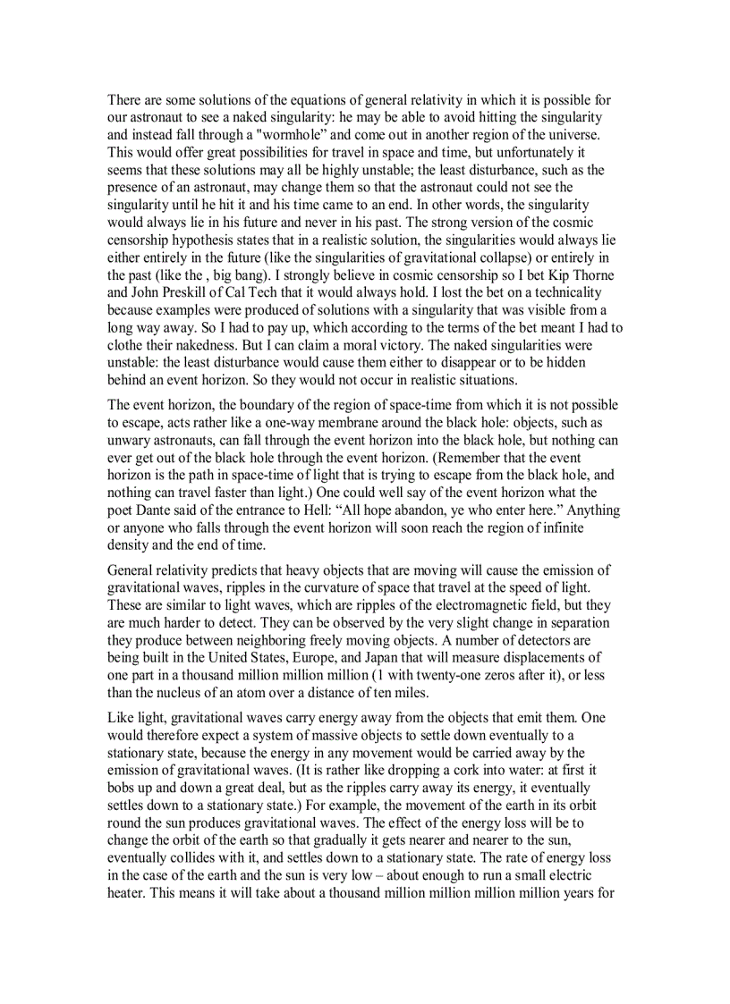 image for page A Brief Story of Time From the Big Bang to Black Holes S Hawking