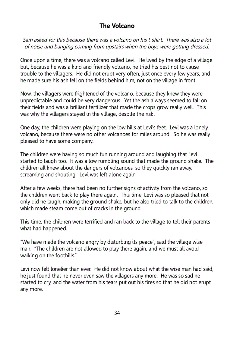 image for page Amazing Stories for James and Sam