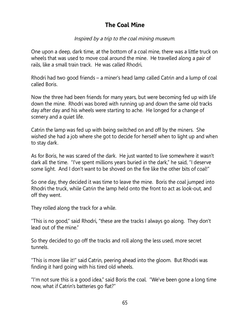 image for page Amazing Stories for James and Sam