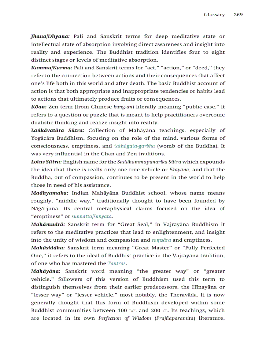 image for page An introduction to Buddhist Philosophy