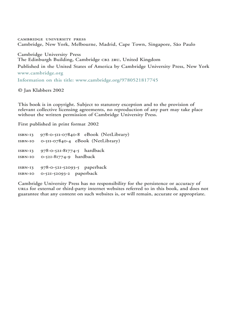 image for page An Introduction to International Institutional Law