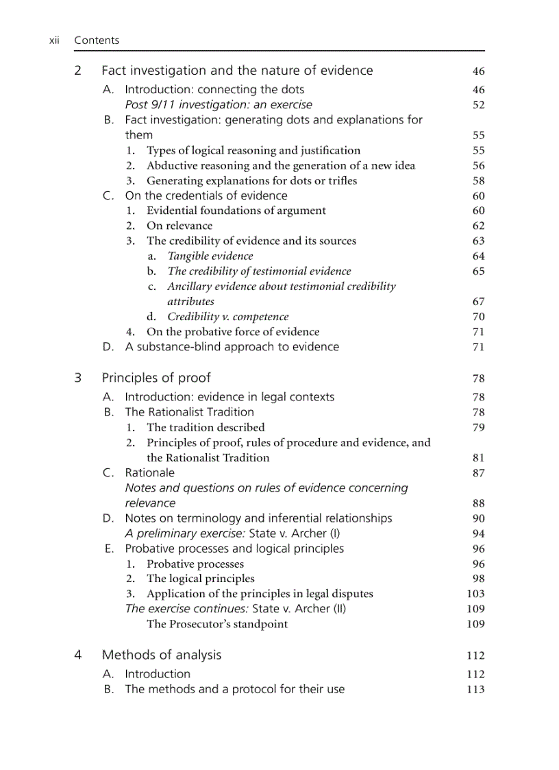 image for page Analysis of Evidence 2nd Edition