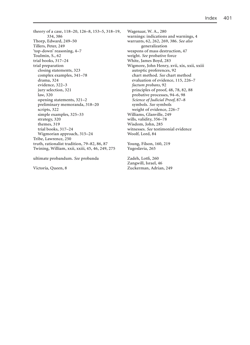 image for page Analysis of Evidence 2nd Edition